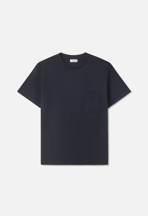 Air Spun Beach Pocket Tee / Oxford Navy