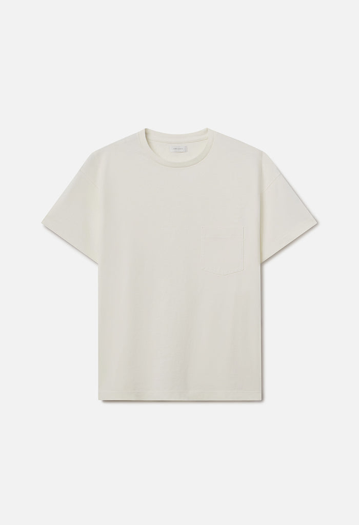 Air Spun Beach Pocket Tee / Salt