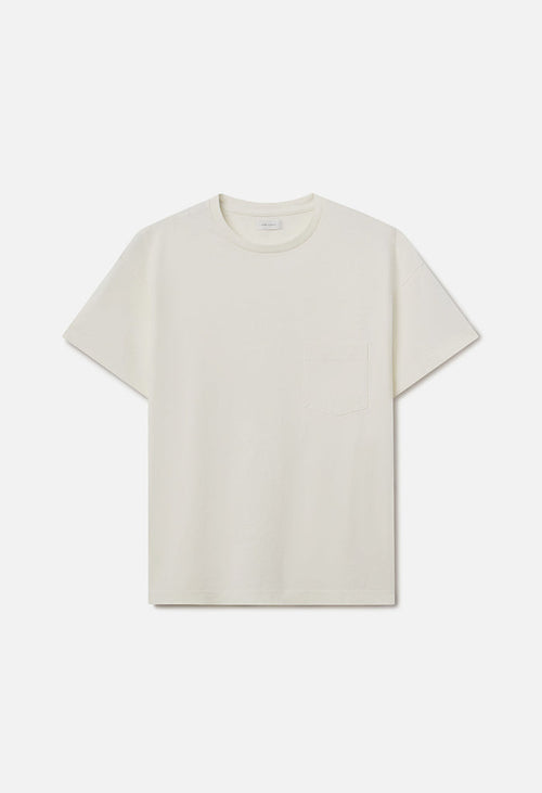 Air Spun Beach Pocket Tee / Salt