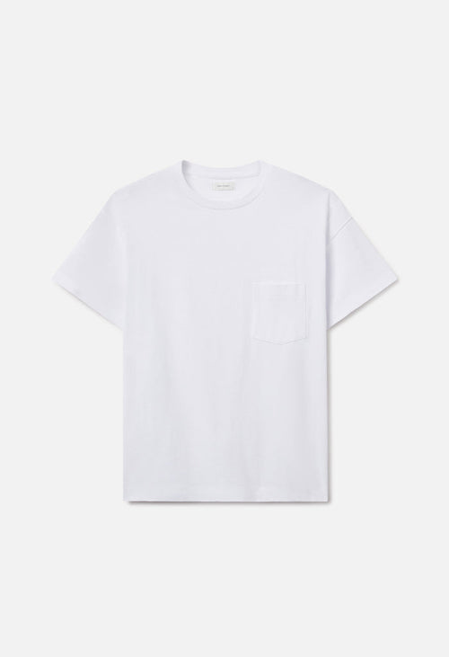 Air Spun Beach Pocket Tee / White