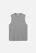 Air Spun Campus Cut-Off Tee / Heather Grey