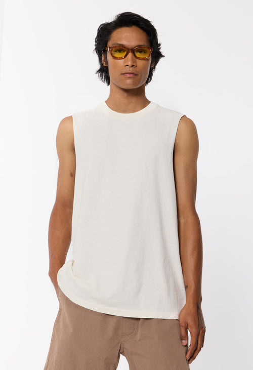 Air Spun Campus Cut-Off Tee / Salt