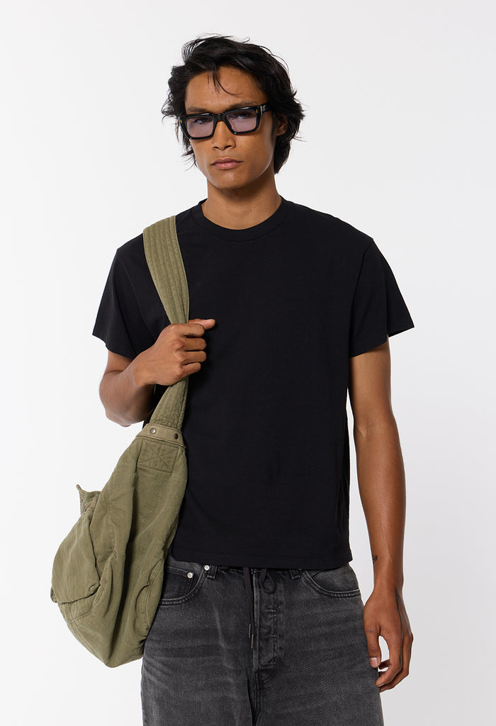 Air Spun Shrunken Tee / Black