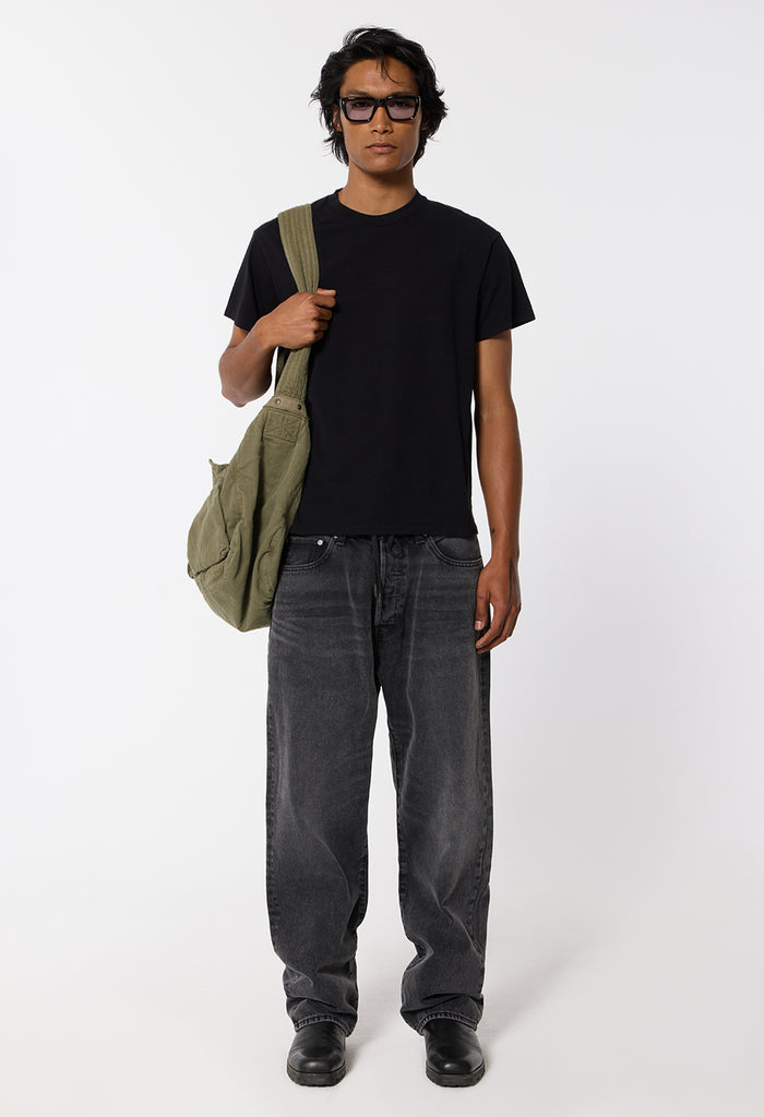 Air Spun Shrunken Tee / Black