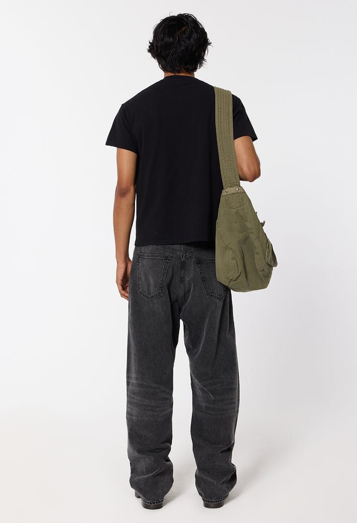 Air Spun Shrunken Tee / Black