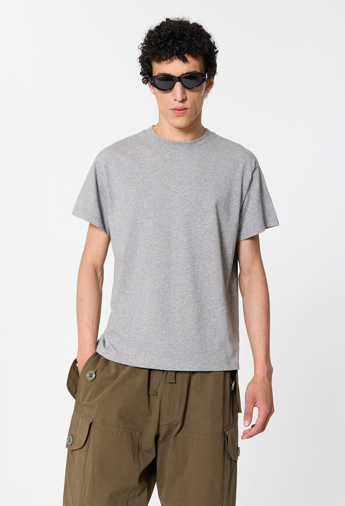 Air Spun Shrunken Tee / Heather Grey