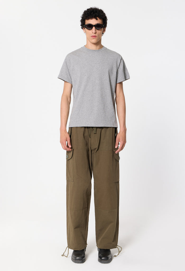 Air Spun Shrunken Tee / Heather Grey