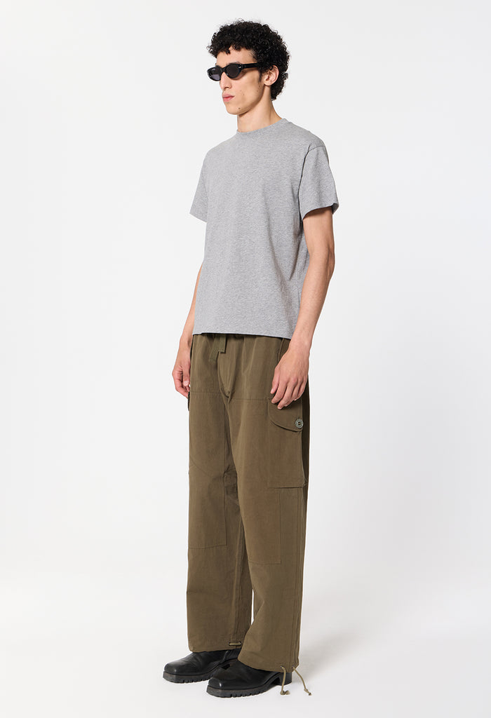 Air Spun Shrunken Tee / Heather Grey