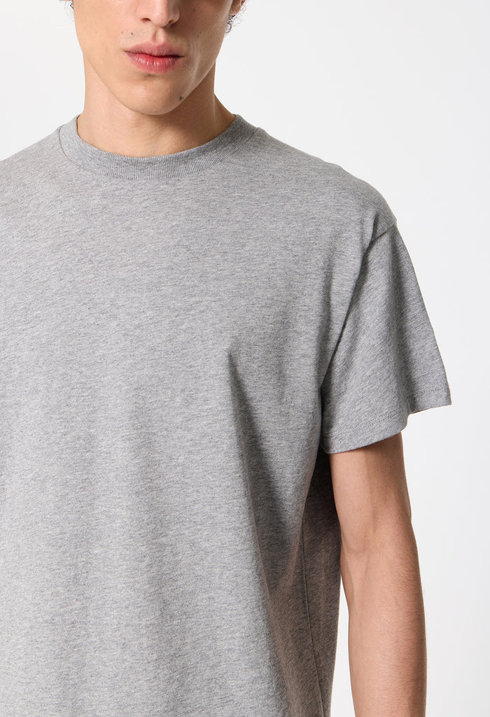 Air Spun Shrunken Tee / Heather Grey