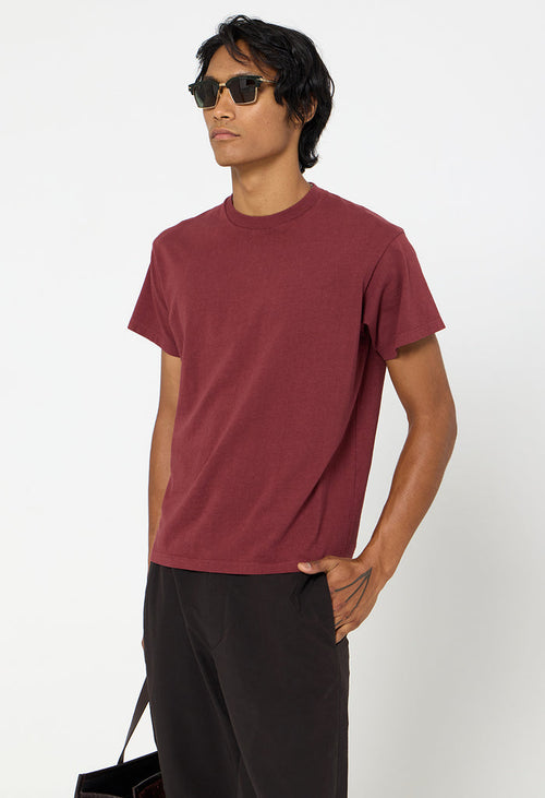 Air Spun Shrunken Tee / Oxblood
