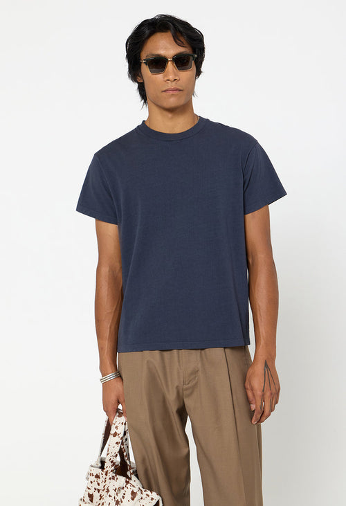 Air Spun Shrunken Tee / Oxford Navy