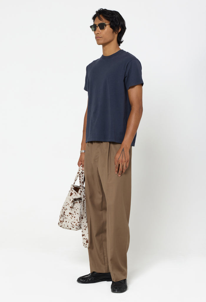 Air Spun Shrunken Tee / Oxford Navy