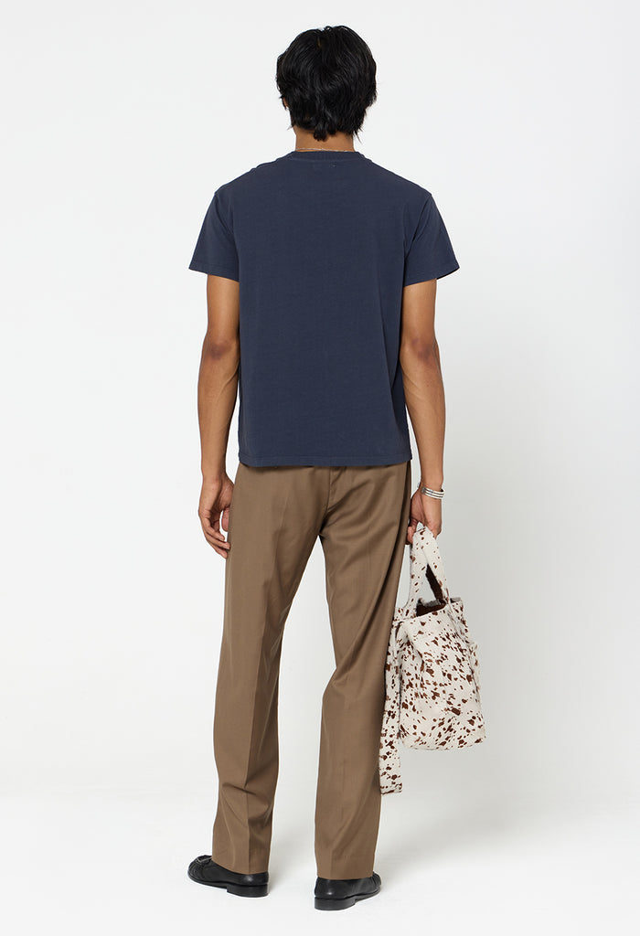 Air Spun Shrunken Tee / Oxford Navy