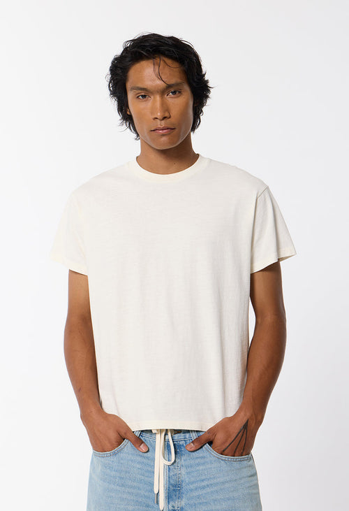 Air Spun Shrunken Tee / Salt