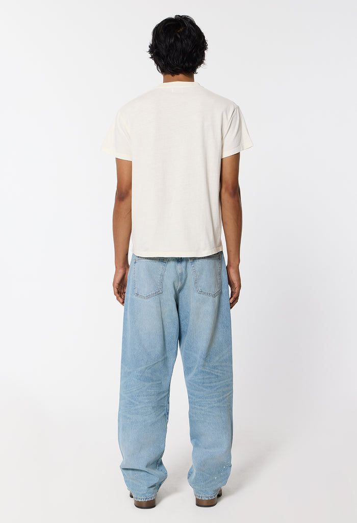 Air Spun Shrunken Tee / Salt