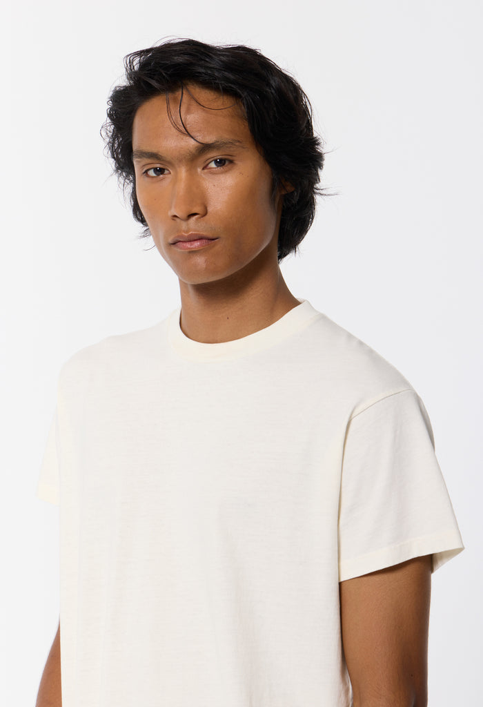 Air Spun Shrunken Tee / Salt
