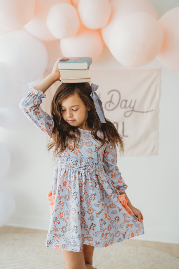 Alphabet Parade Lap Dress