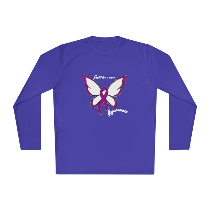 Alzheimer's Butterfly Long Sleeve Tee —Awareness Support Shirt - 314 Originals