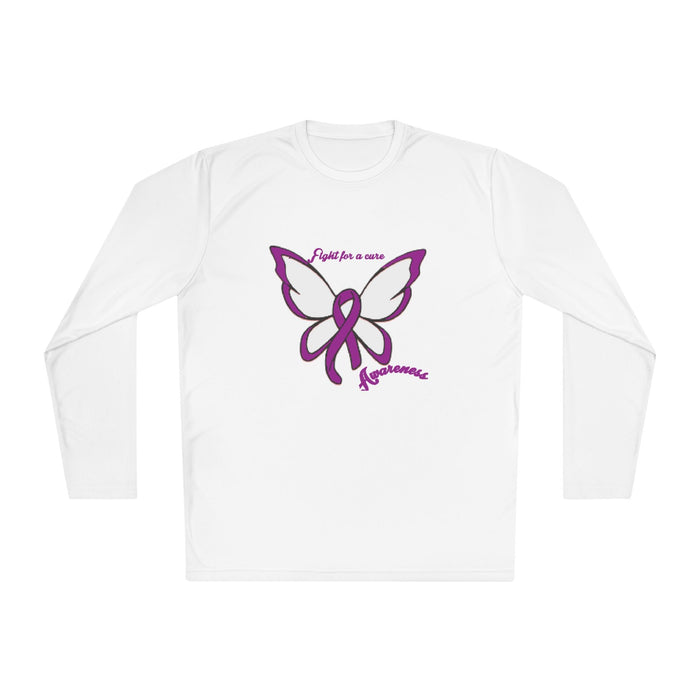 Alzheimer's Butterfly Long Sleeve Tee —Awareness Support Shirt - 314 Originals