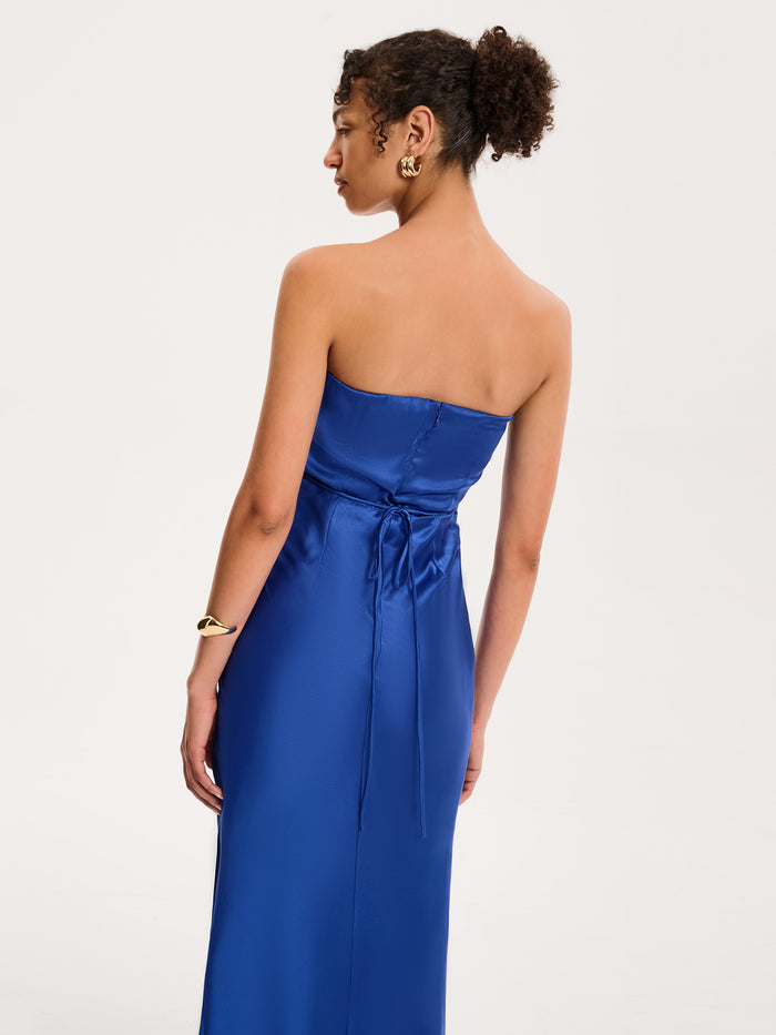 Amdra Dress in Cobalt