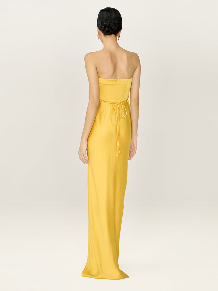 Amdra Dress in Eggyolk