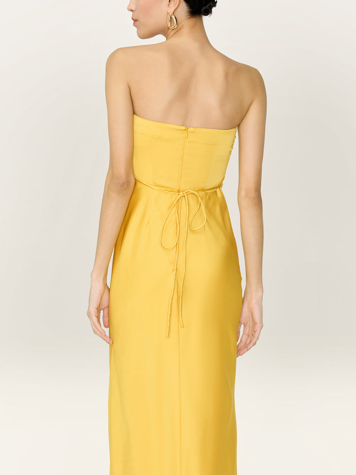 Amdra Dress in Eggyolk