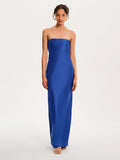 Amdra Maxi Dress in Cobalt