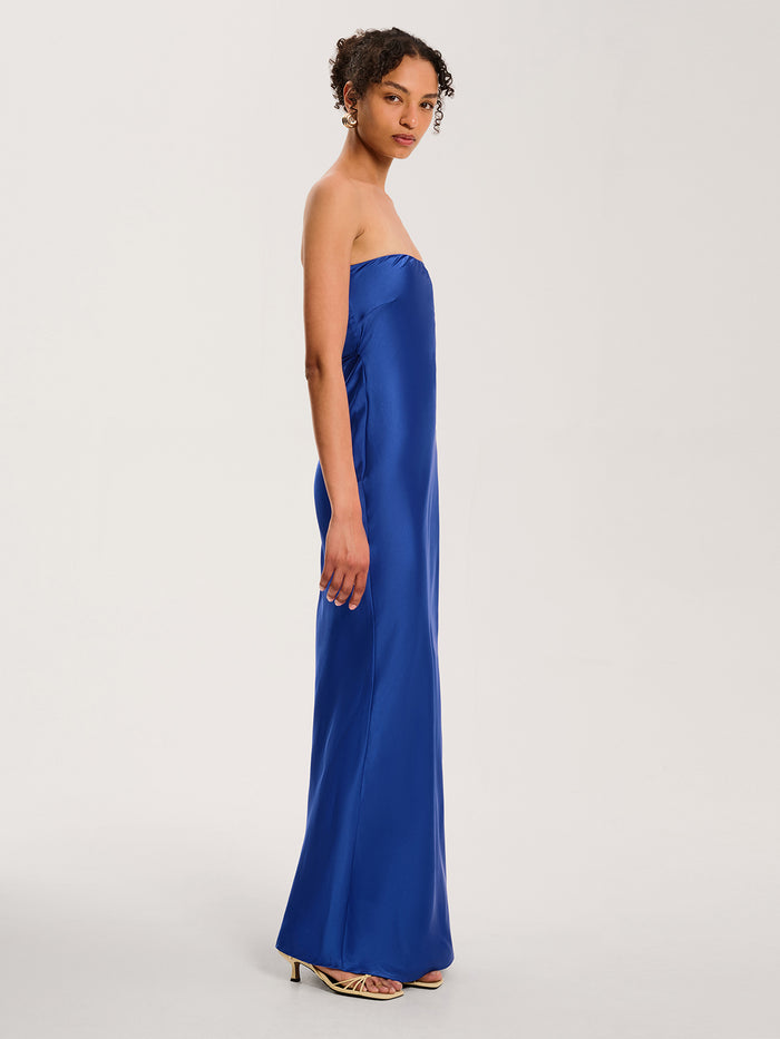 Amdra Maxi Dress in Cobalt