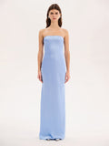 Amdra Maxi Dress in Light Blue