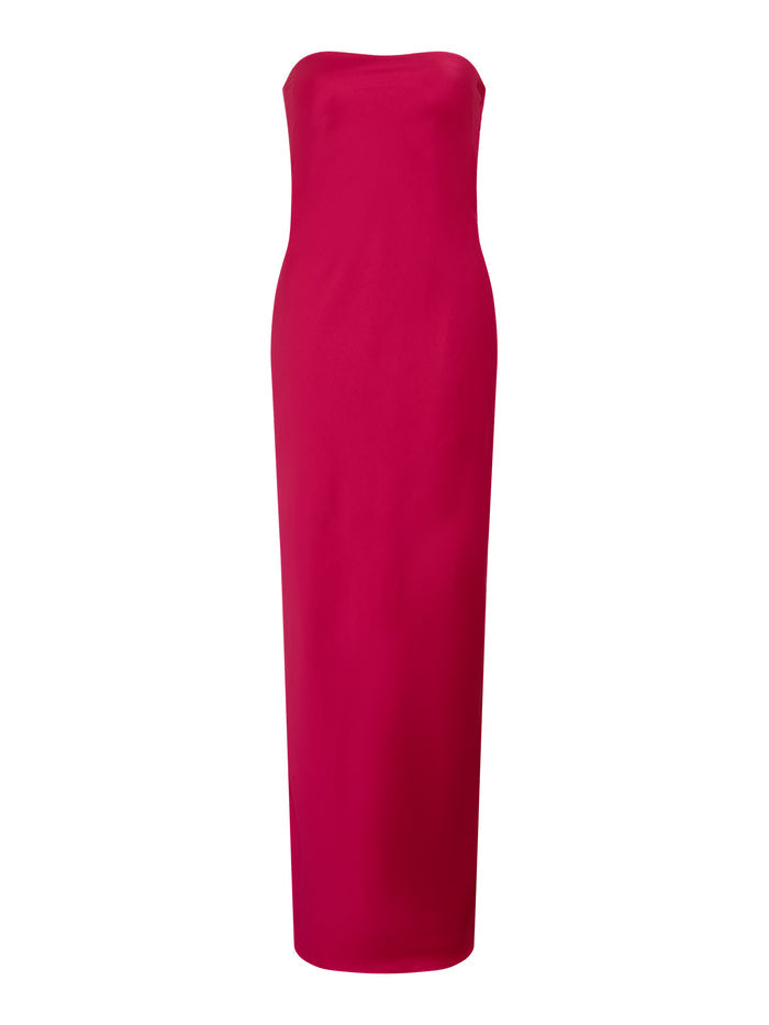 Amdra Maxi Dress in Magenta