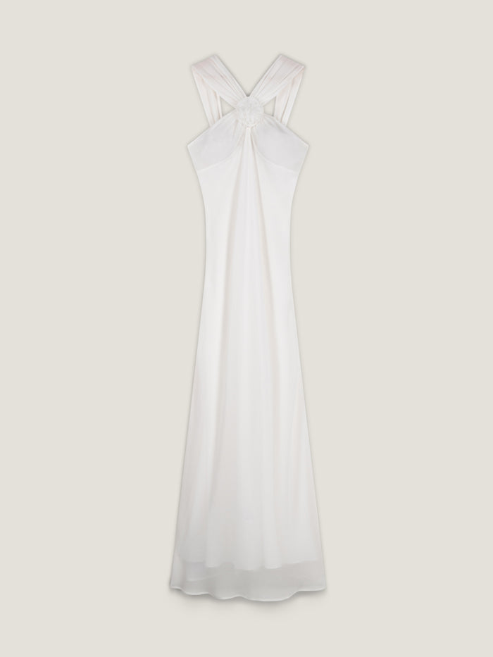 Amelie Dress in Ivory