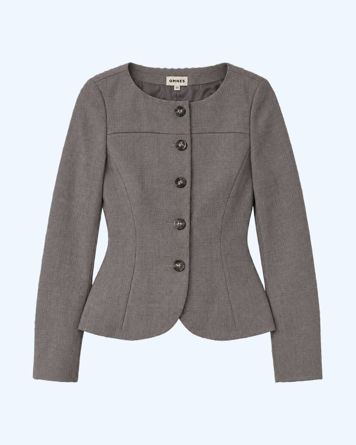 Andie Blouse in Grey