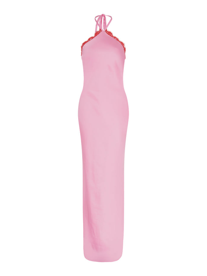 Andy Dress in Pink and Red