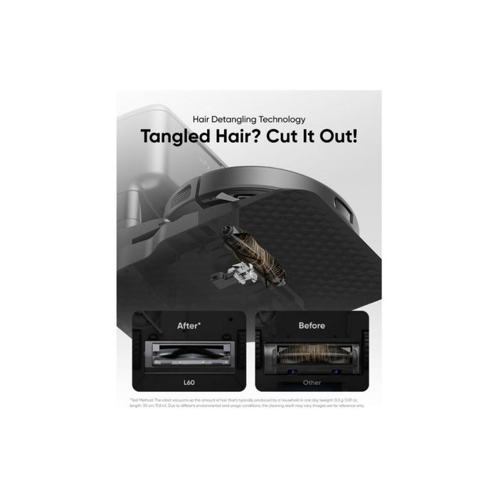 Anker eufy L60 Hybrid Robot Vacuum - Self-Empty Station - Black - 5,000 Pa