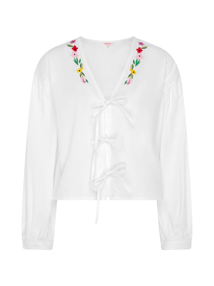 Annaka Blouse in White