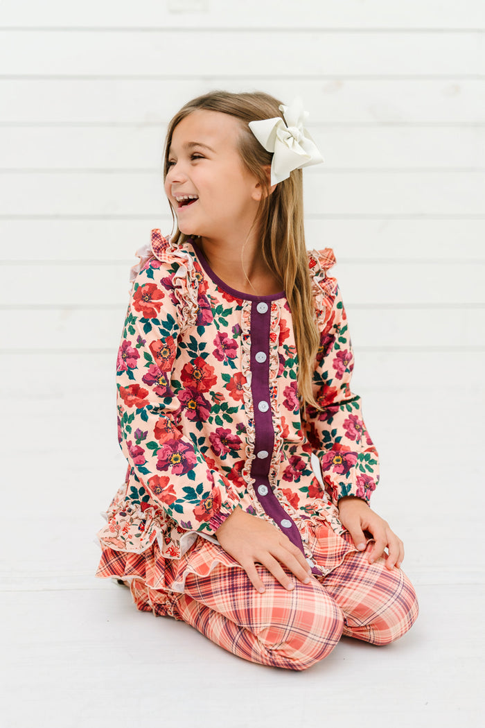 Apple Butter Ruffle Tunic (Pre-Order)