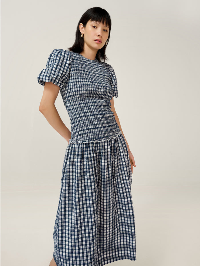 Aria Check Dress