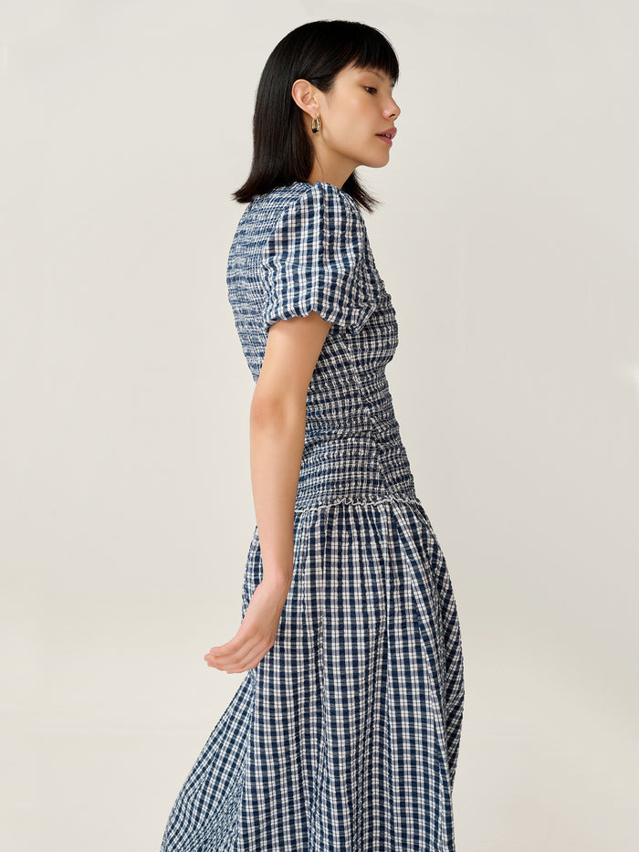 Aria Check Dress