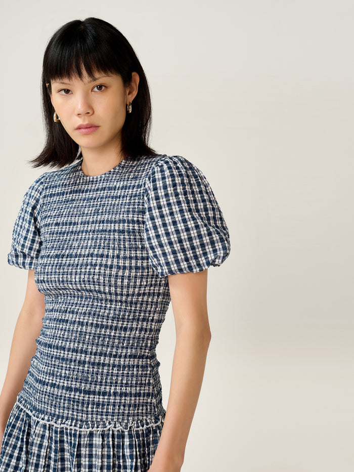 Aria Check Dress