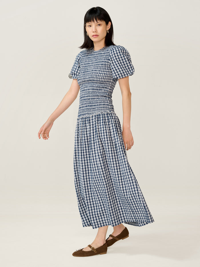 Aria Check Dress