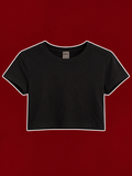 Aritzia Black Cropped Tee
