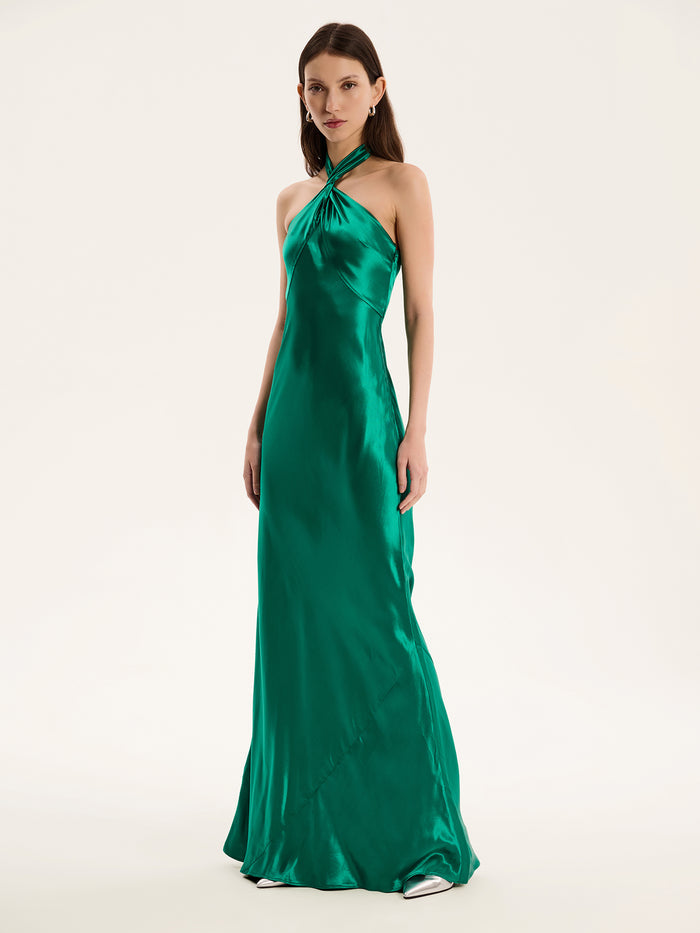 Arles Dress in Green