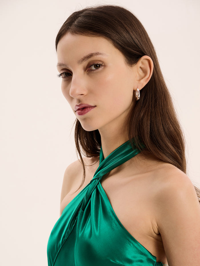 Arles Dress in Green