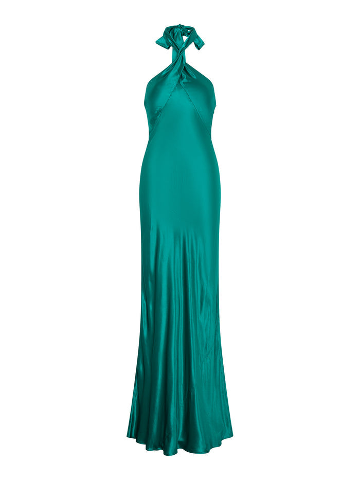 Arles Dress in Green
