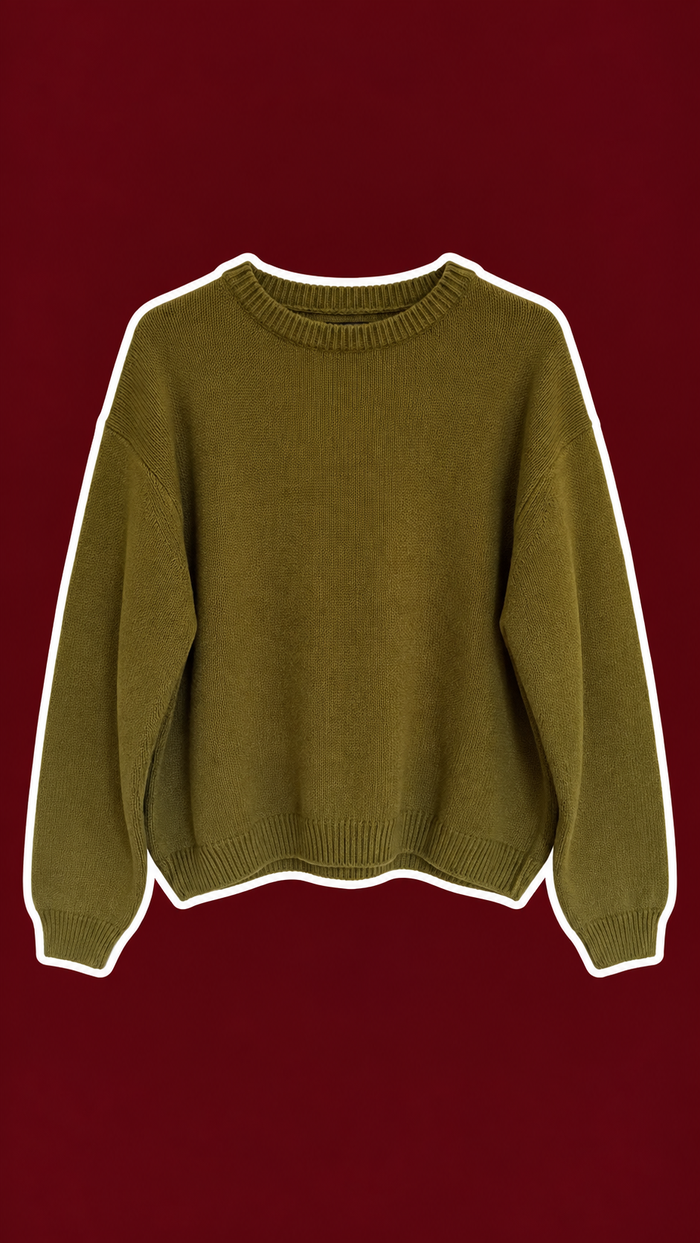 ASOS Green Knit Sweater