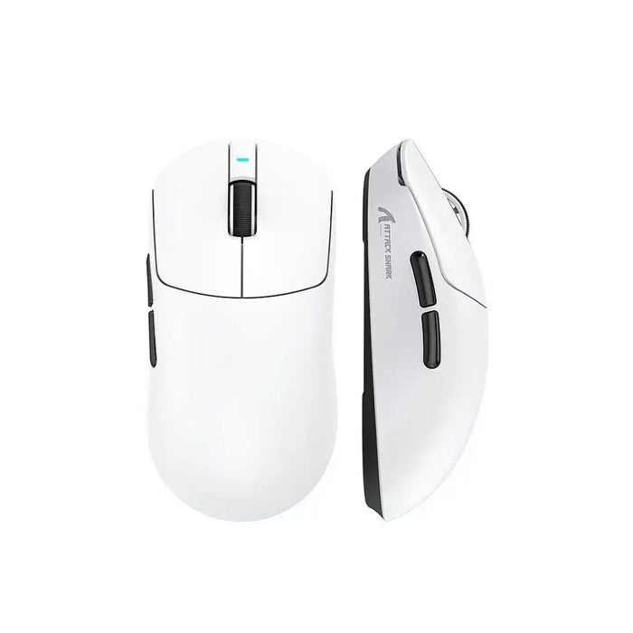 ATTACK SHARK X8 Ultra Tri-mode Wireless Gaming Mouse - White