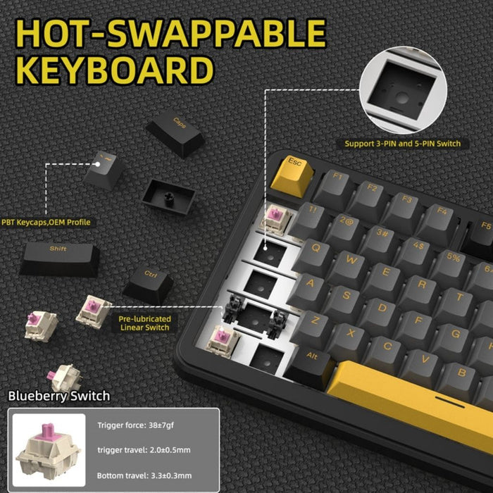 Attack Shark X85 Pro - Wireless Mechanical Keyboard