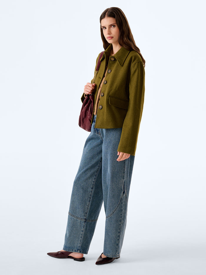 Atticus Jacket in Khaki