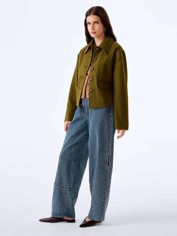 Atticus Jacket in Khaki