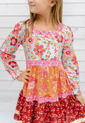 Autumn Story Panel Dress